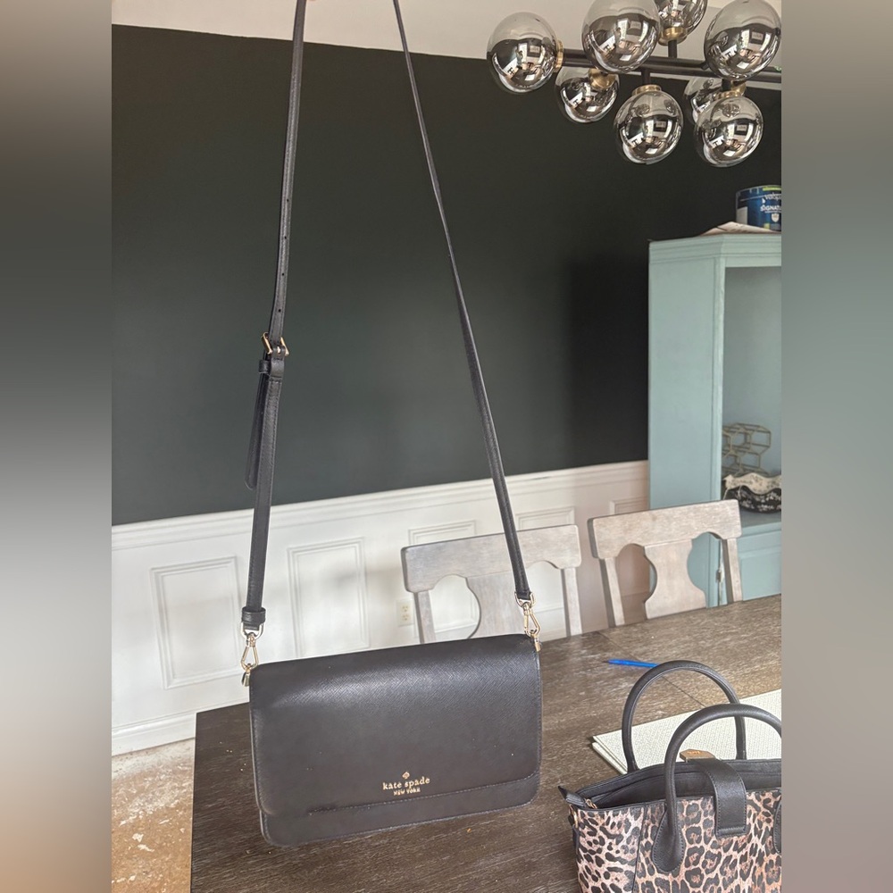 Kate Spade Elegant Black Crossbody Bag